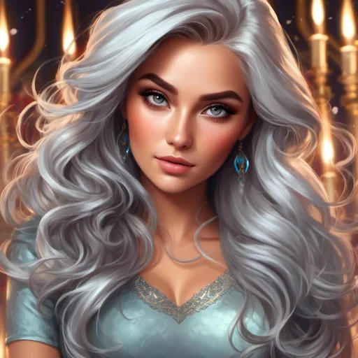 Prompt: <mymodel>Detailed digital painting of a powerful woman, vibrant colors, magical fantasy setting, flowing hair with intricate details, intense and confident expression, ethereal and mystical atmosphere, high quality, digital painting, fantasy, vibrant colors, flowing hair, powerful, confident, mystical, atmospheric lighting