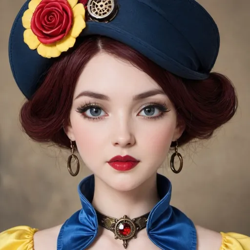 Prompt: <mymodel>Steampunk Snow White