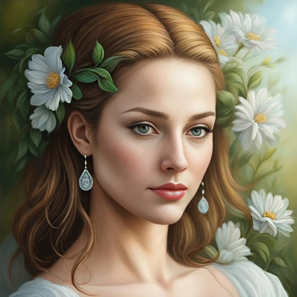 Prompt: <mymodel>Realistic painting of a beautiful woman in a garden, perfect composition, super detailed, high quality, painting strokes, intricate details, highly detailed, renaissance painting, baroque painting, paint texture, symmetrical face, ideal human, ultra details, ethereal lighting 