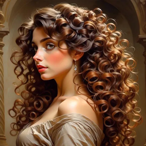 Prompt: <mymodel> Beautiful and elegant lady. Hair in a fancy updo