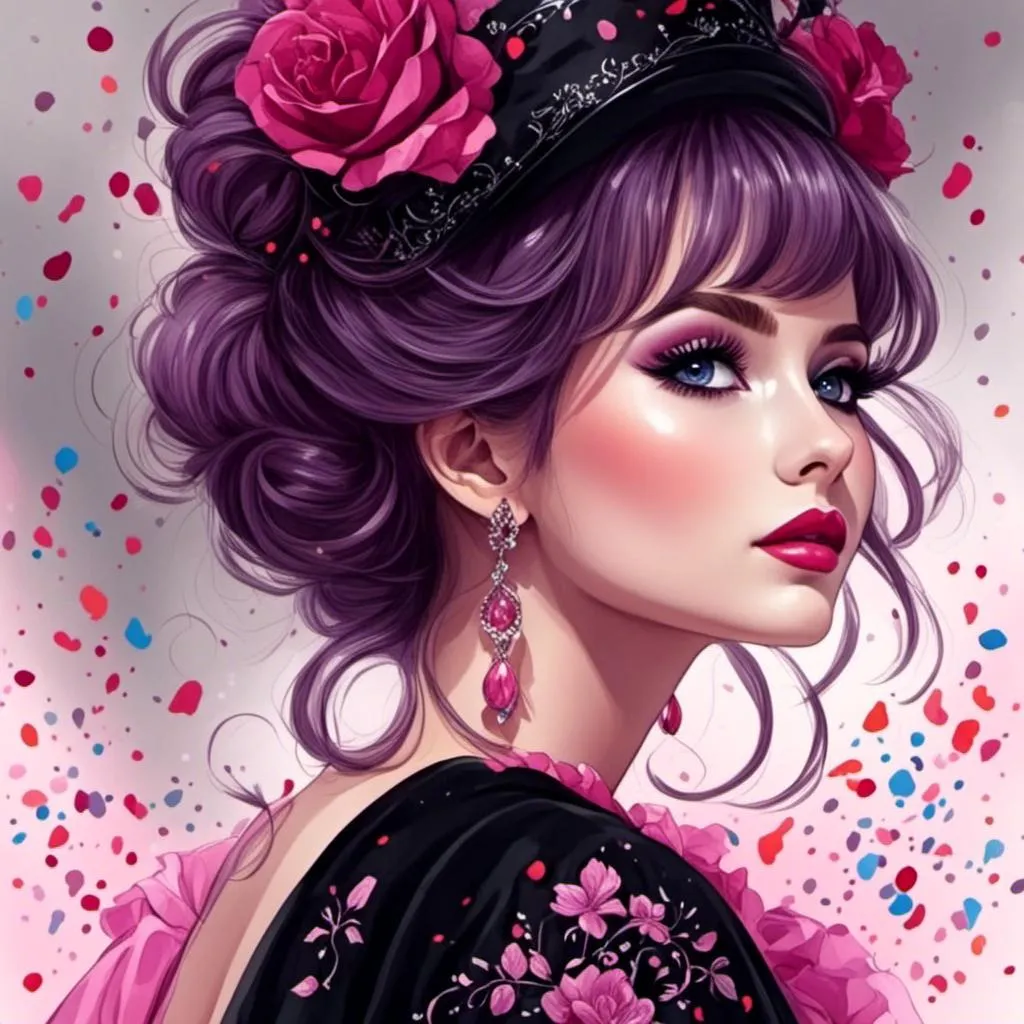 Prompt: <mymodel>(masterpiece), (best quality), (ultra-detailed), Beautiful frosting goddess, goddess of cake, bright pink frosting hair, pink features, wearing a detailed dress with sprinkles, by Tim burton, Highly Detailed, Digital Painting, hyper detailed eyes, Elegant, Portrait, Beautiful, Colourful, Artgerm, Alphonse Mucha, Ilya Kuvshinov, Watercolor, Ink Painting, Liminal Space, ilya kuvshinov, beautiful watercolor painting, realistic, detailed, painting by olga shvartsur, svetlana novikova, fine art, soft watercolor, (detailed background:1.3), Cinematic Lighting, ethereal light, intricate details, extremely detailed, incredible details, full colored, octane render, amazing detail, color grading, (glowing haze)++(soft glow)+ digital art render,