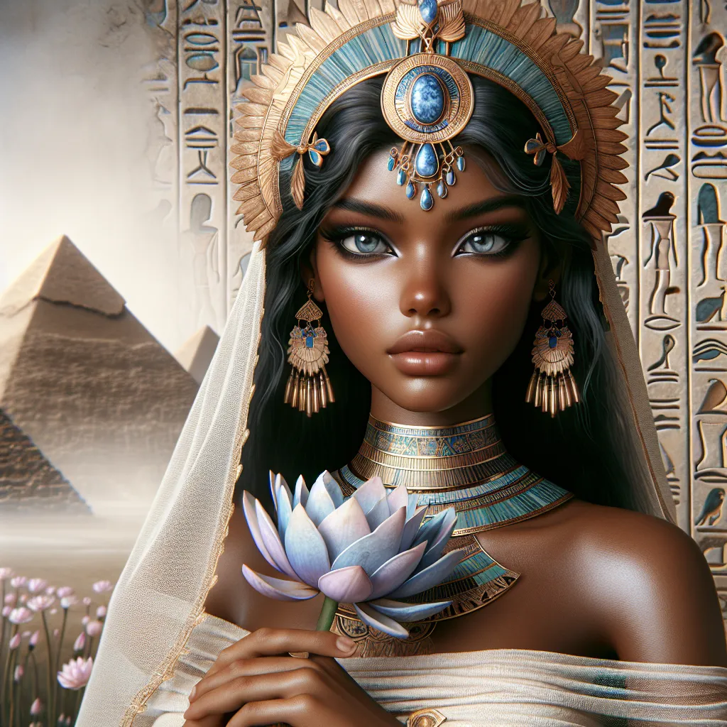 Prompt: Egyptian Princess