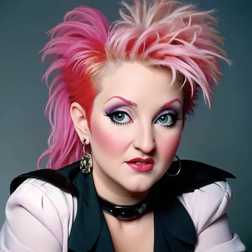 Prompt: Cyndi Lauper of the 80's