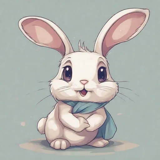 Prompt: A cute bunny