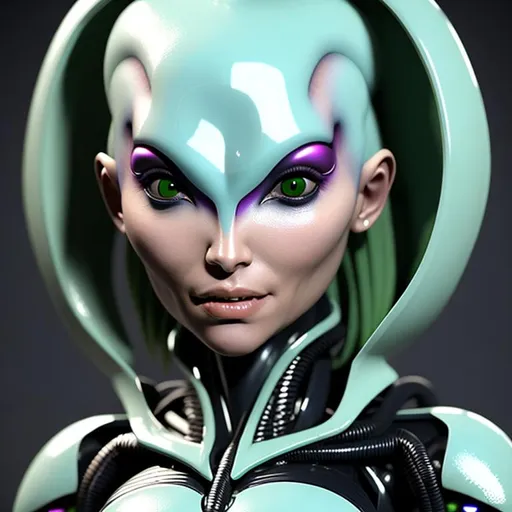 Prompt: Female alien 