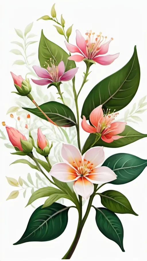 Prompt: (flora-inspired masterpiece), (vibrant colors), intricate floral patterns, lush blossoms, soft petals, enchanting botanicals, delicate details, tranquil ambiance, refreshing freshness, (highly detailed), dreamlike composition, nature's elegance, harmonious design, uplifting atmosphere, serene background, botanical wonderland.