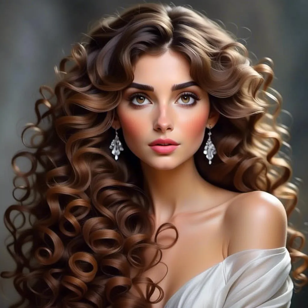 Prompt: <mymodel> beautiful, elegant lady with long beauriful volumious hair and pretty makeup.