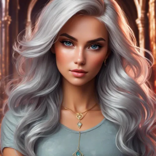 Prompt: <mymodel>Detailed digital painting of a powerful woman, vibrant colors, magical fantasy setting, flowing hair with intricate details, intense and confident expression, ethereal and mystical atmosphere, high quality, digital painting, fantasy, vibrant colors, flowing hair, powerful, confident, mystical, atmospheric lighting