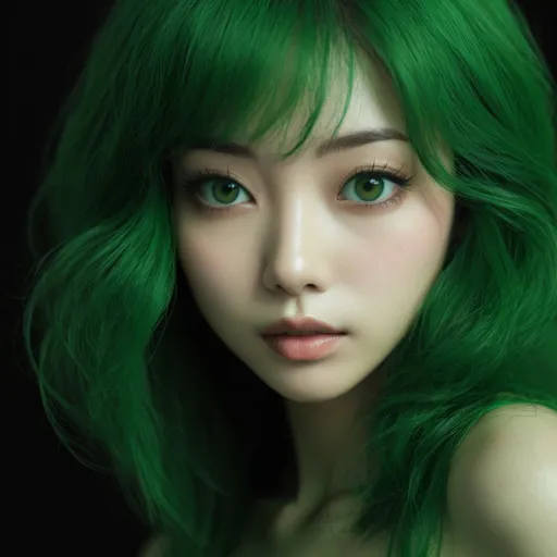 Prompt: green<mymodel>
