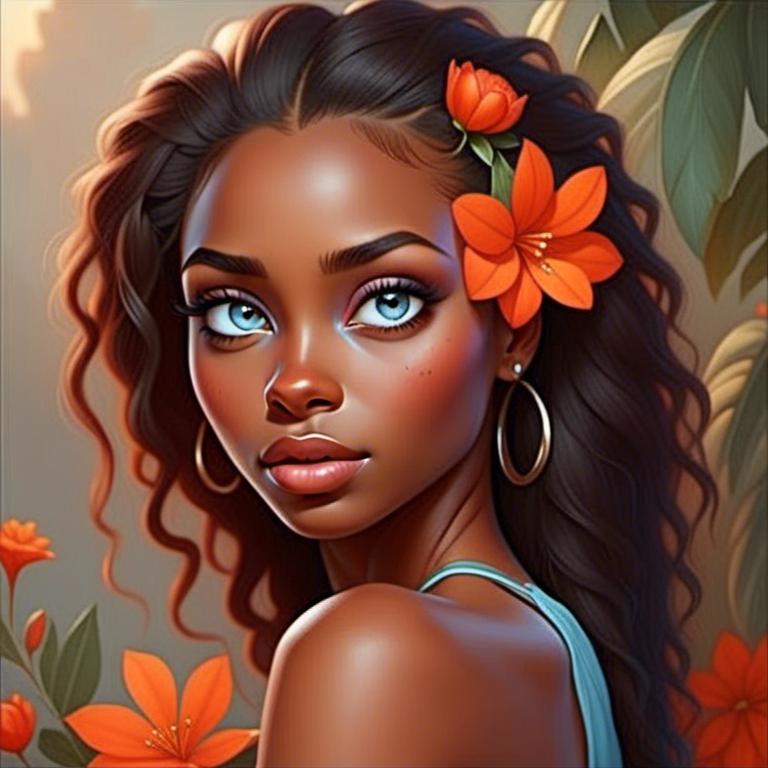 Prompt: <mymodel>Beautiful orange flower