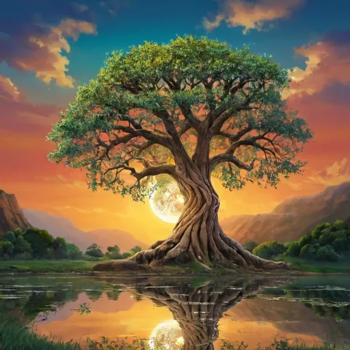 Prompt: tree of life