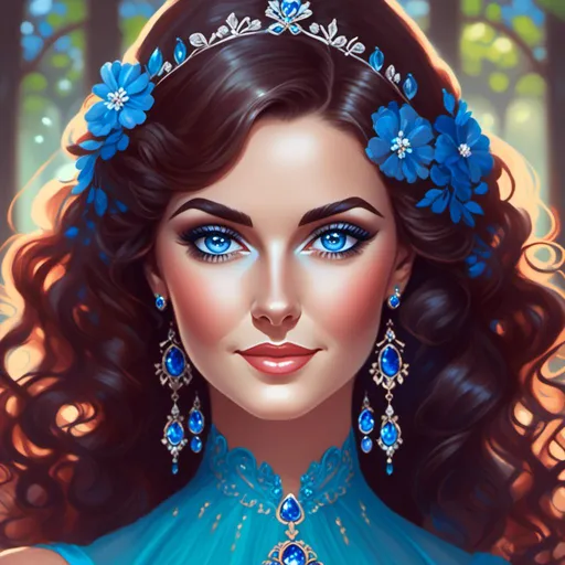 Prompt: <mymodel>Beautiful brunette inside, detailed facial features, she is in her mid 30s, blue eyes, natural light, relaxed lighting, high quality, realistic, detailed, park setting, peaceful, natural beauty, brunette hair, blue eyes, detailed facial features, calm, serene, warm lighting