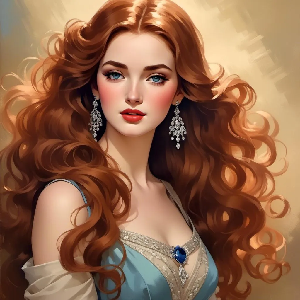 Prompt: <mymodel>Glamorously dressed lady of rhe 1930's wearing sapphire jewelry,blue eyes