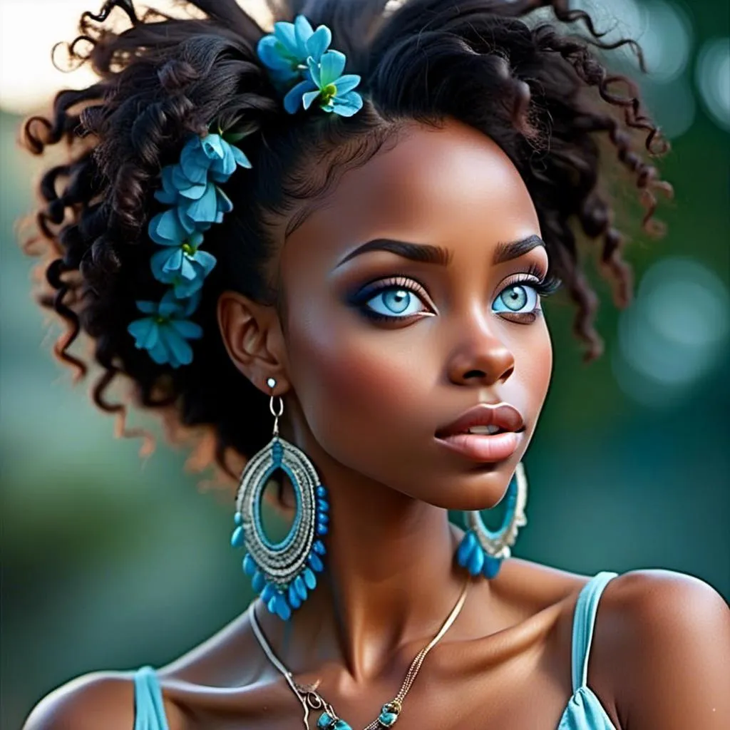 Prompt: <mymodel>Bohemian beauty