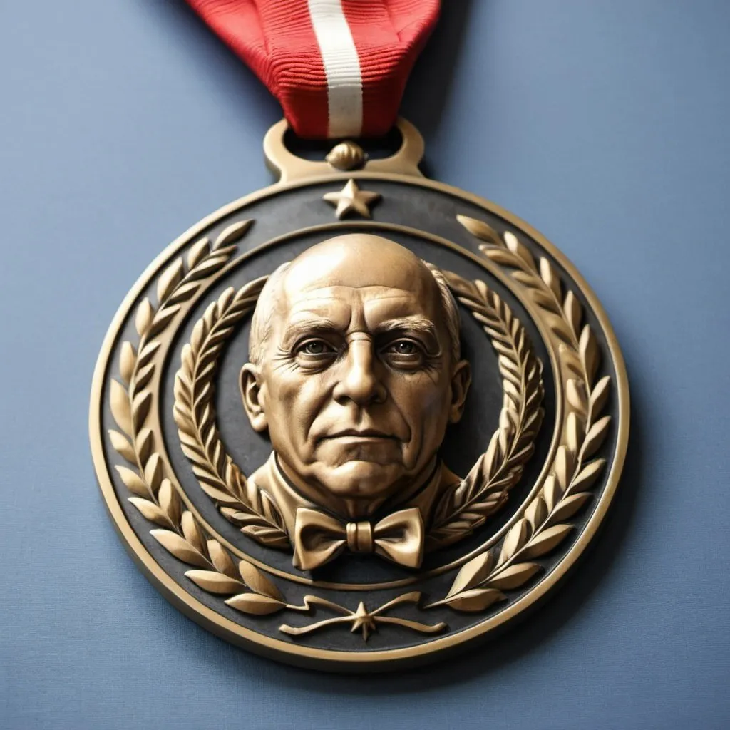 Prompt: A medal for an admin