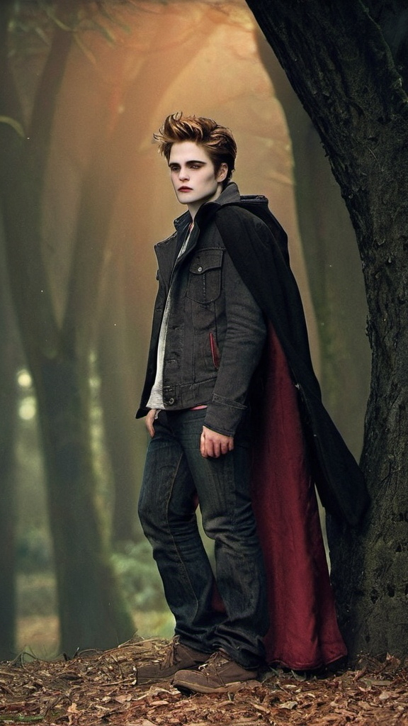 Prompt: Edward from twilight inspired