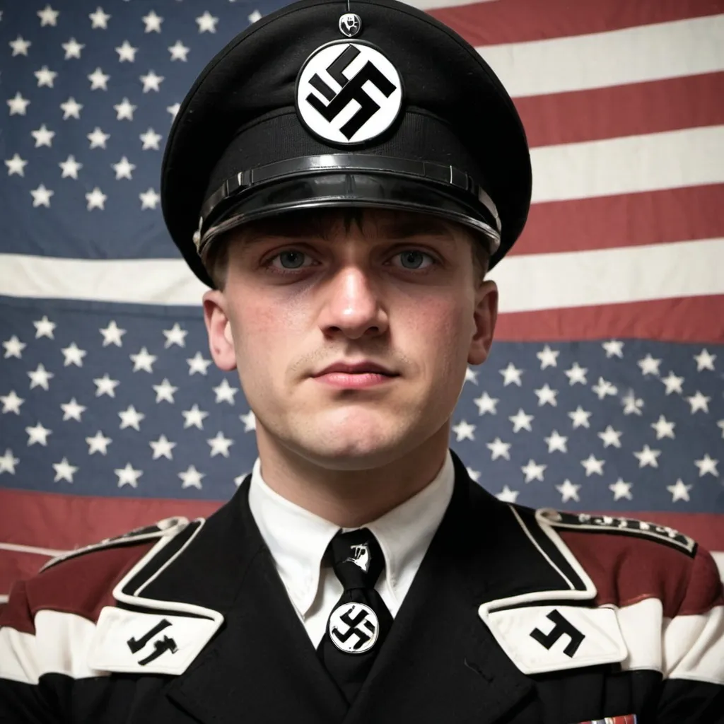 Prompt: Nazi America 