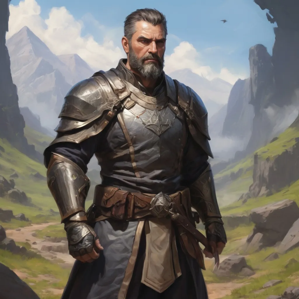 Prompt: Male stocky large mature fit warlock with short-cut hair and beard, engaged in combat casting a magical spell in a dark room, pathfinder, d&d setting, realistic high quality, enhanced shadow quality