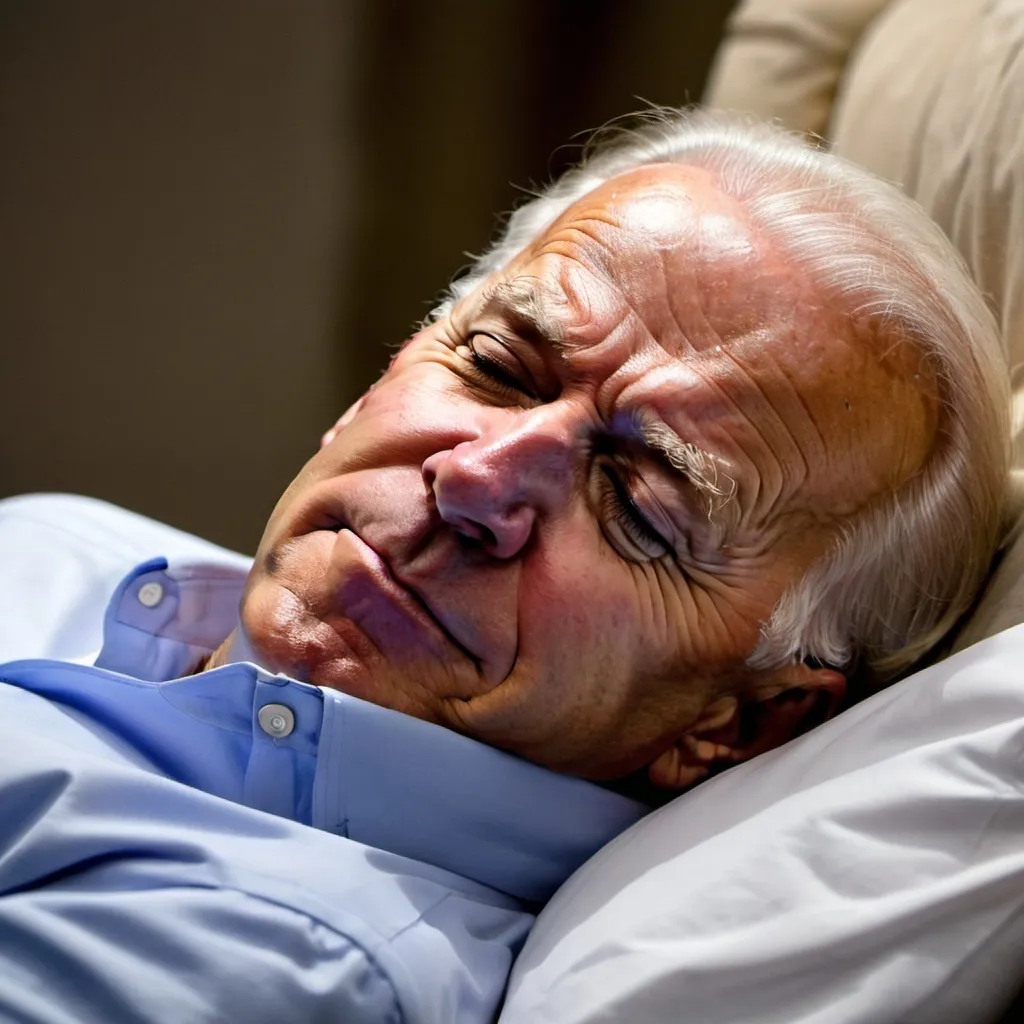 Prompt: Joe Biden sleeping

