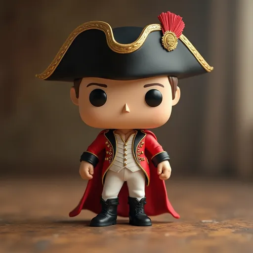 Prompt: Can you create a Napoleon Bonaparte funko pop