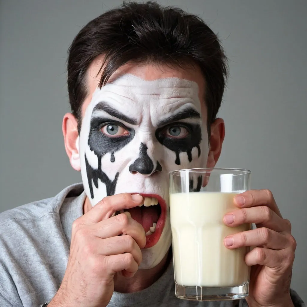 Prompt: mad milk