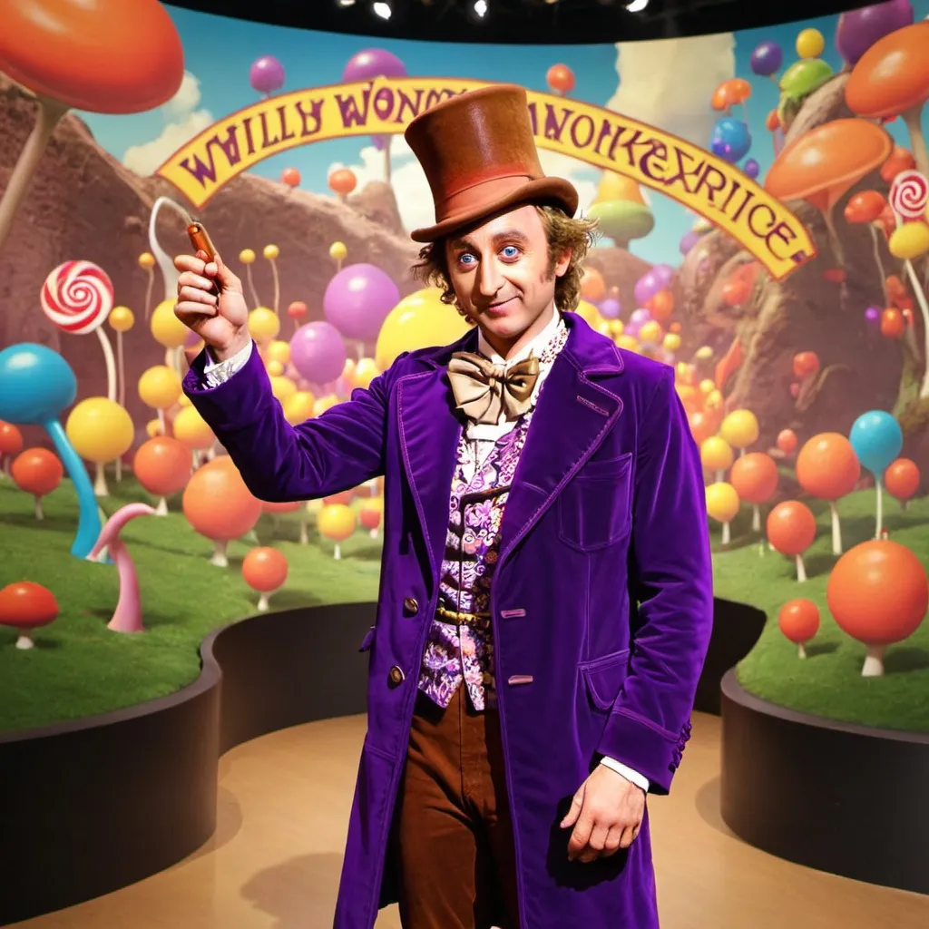 Prompt: willy wonka experience