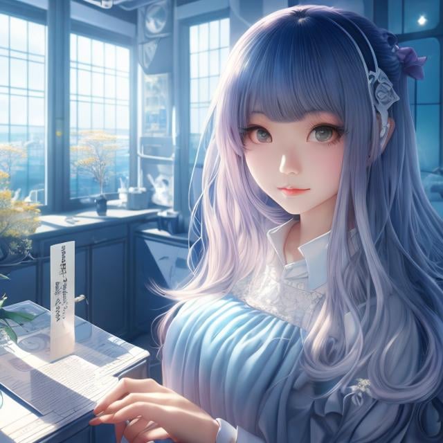 Prompt: Arina Tanemura, Victoria Fomina, Surreal, mysterious, strange, fantastical, fantasy, Sci-fi, Japanese anime, science utopia, ideal house, blueprint, perspective, perspective, cross-section, beautiful girl, perfect voluminous body, detailed masterpiece 