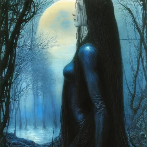 Prompt: Elizabeth Siddal, Luis Royo, Surreal, mysterious, strange, fantastical, fantasy, Sci-fi, Japanese anime, Kairasai's pre-divination records of Primorye, drifting in the final world, aesthetics of desolation, beautiful lady traveller perfect voluminous body, cactus fantasy, but the stars flow, detailed masterpiece 