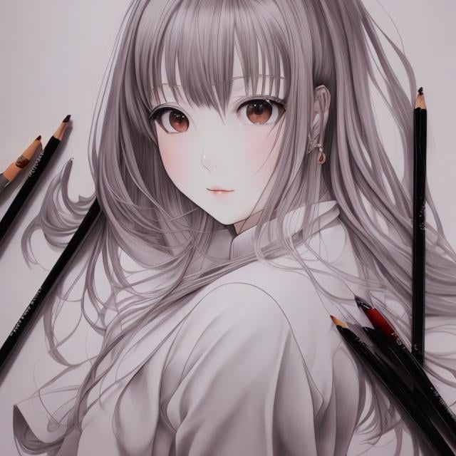 Prompt: Hiromu Arakawa, Takeshi Obata, Surreal, mysterious, bizarre, fantastical, fantasy, Sci-fi, Japanese anime, basics of drawing a beautiful miniskirt high school girl, lovely perfect voluminous body, expressing color and softness with a pencil, lighting that creates light and shade in the motif, drawing in conjunction with the whole body, different impressions due to perspective drawing, appropriate Three-dimensional expression, brings out the feel of the material, faithfully depicts the form, color, hyper detailed high resolution definition quality, depth of field cinematic lighting 