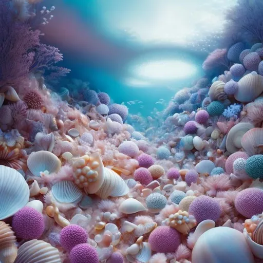 Prompt: JeeYoung Lee, Anne Anderson, Surreal, mysterious, strange, fantastical, fantasy, Sci-fi, Japanese anime, shells of stars, a walk by the seaside with a cat, beautiful perfect voluminous body girl, hyperdetailed detailed masterpiece 