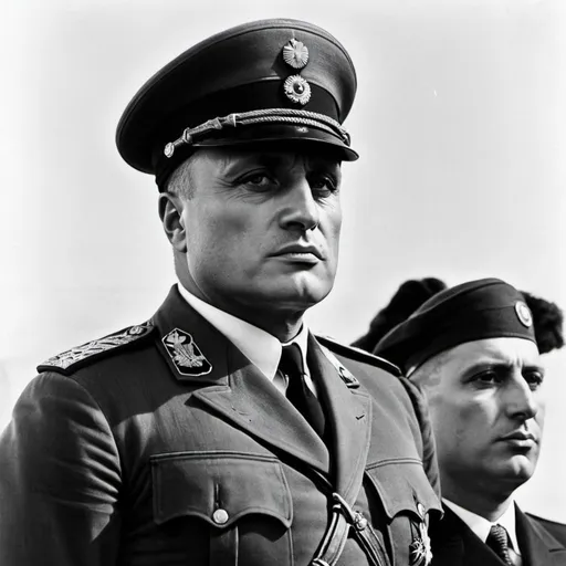 Prompt: Benito Mussolini