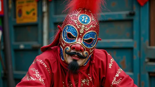 Prompt:  masked female luchador (dressed in full luchador costume with mask and sparkly details) in colorful, sparkly costume and mask, whimsical atmosphere, playful and lively, ultra-detailed, HD, , surreal and fun setting, capturing a magical moment of playfulness and nostalgia, visually striking tableau.