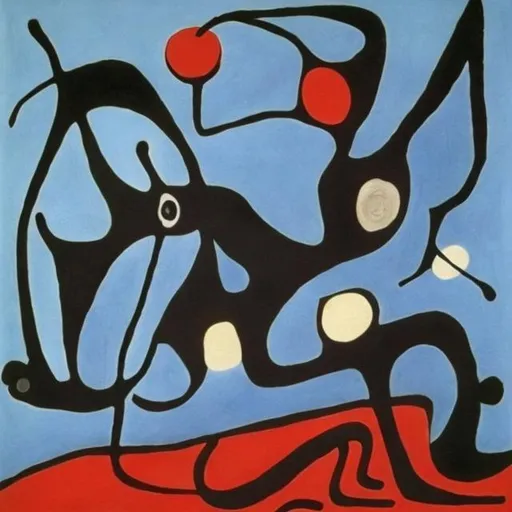 Prompt: Miro masterpieces,Aboriginal renditions super realism