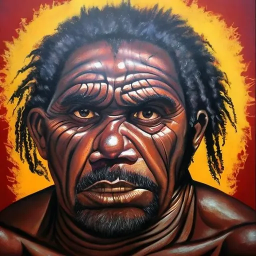 Prompt:   masterpieces,Australian Aboriginal renditions super realism