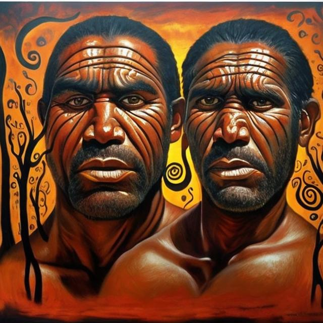 Prompt:   masterpieces,Australian Aboriginal renditions super realism