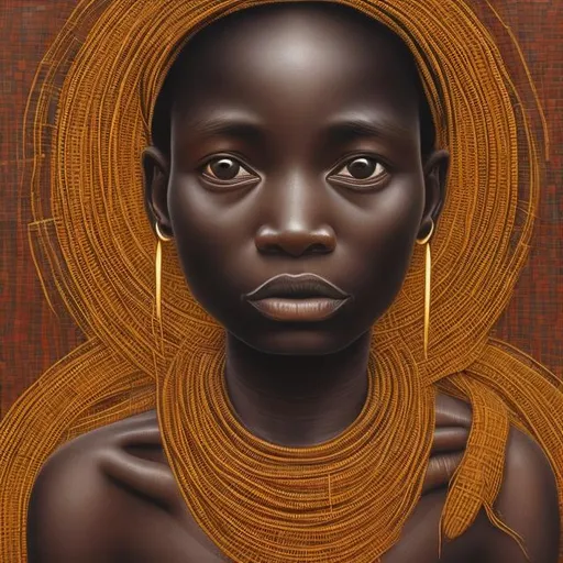 Prompt: Post modernism masterpieces, Massai  rendition  super realism