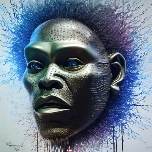 Prompt: Quantum art masterpieces, Zulu renditions super realism