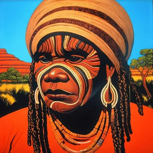 Prompt: Aboriginal masterpieces, Sesotho renditions, super realism