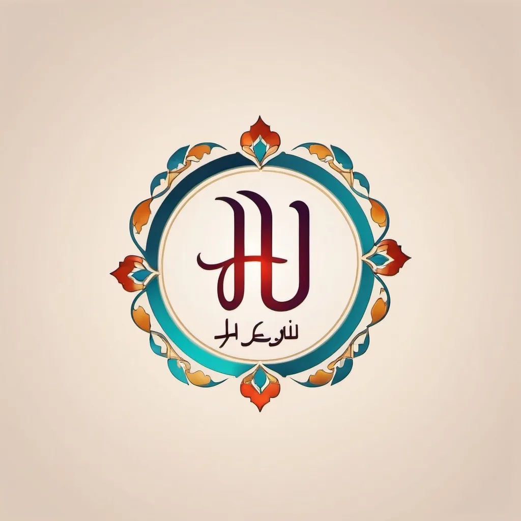 Prompt: create a beautiful colored logo for this name in arabic with korean with french style, the name is : H a j e u r
the name of the logo is H a j e U r