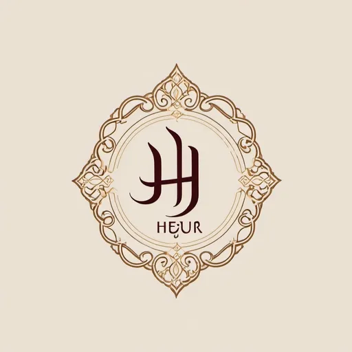 Prompt: create a beautiful logo for this name in arabic with korean with french style, the name is : Hèjeur
the name of the logo is Héjeur