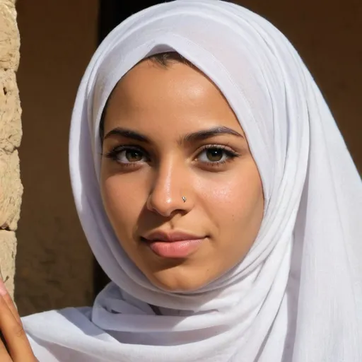 Prompt: Give me a picture of a  young Nigérian Lybian Tunisian ibéric woman, what does a  Nigerian Lybian Tunisian ibéric woman look like for real ?