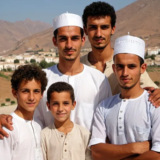 Prompt: Give me a picture of a young Italian 2,5% Nigérian 2,5% and Lybian Tunisian 75% andalous ibéric 20% man, what does an Italian 2,5% Nigérian 2,5% and Lybian Tunisian 75% andalouse ibéric 20% oman look like for real ?