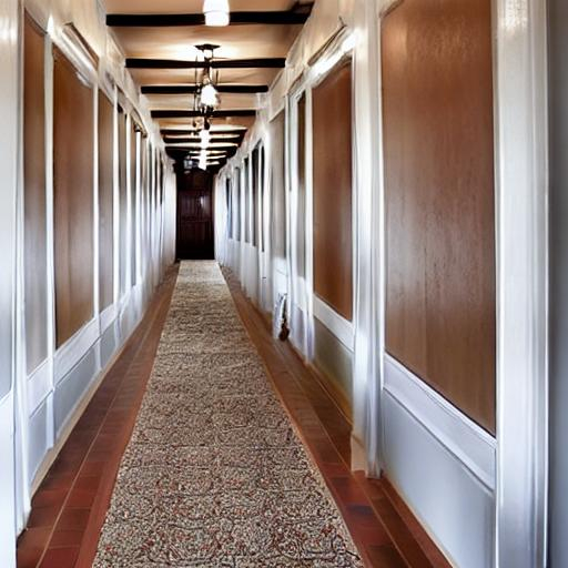 Prompt: long hallway