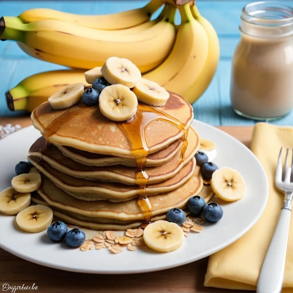 Prompt: Pancake di Avena e Banana