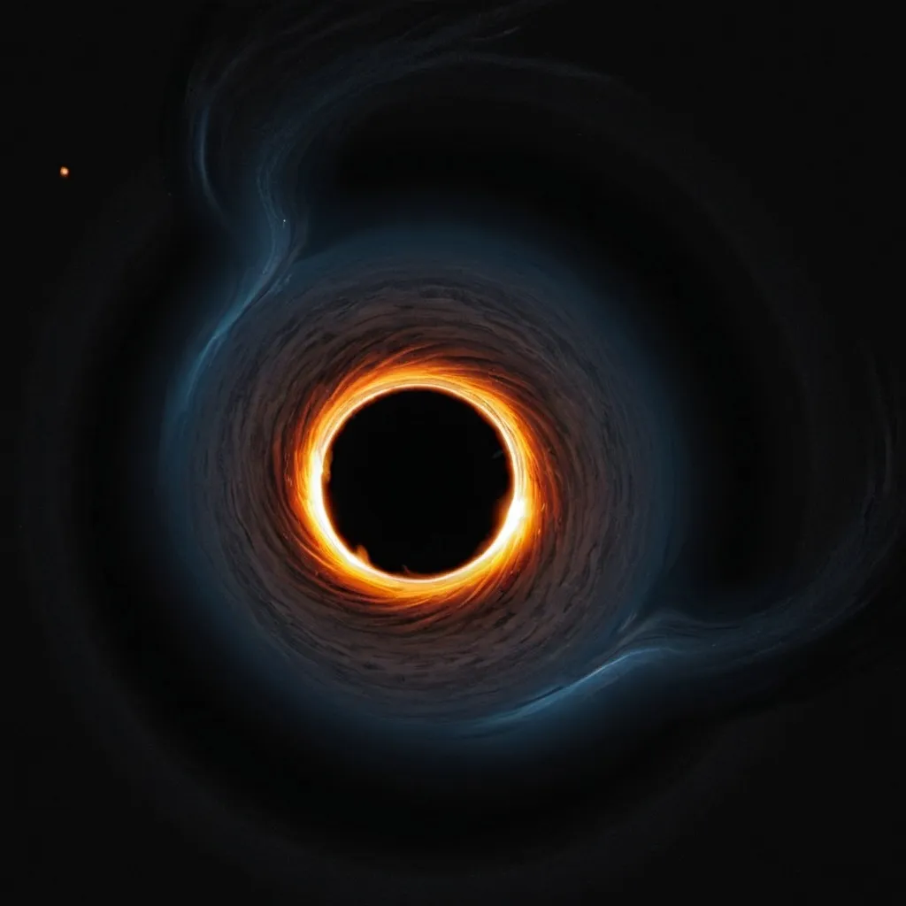 Prompt: Black hole