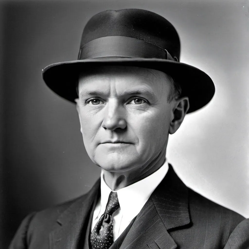 Prompt: calvin Coolidge
