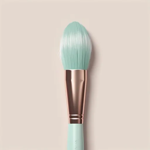 Prompt: Minimalist digital art illustration of a digital paint brush, pastel color palette, clean and simple design, soft and subtle shading, high quality, minimalism, digital brushstroke, digital canvas, calming color tones, artistic simplicity, serene composition