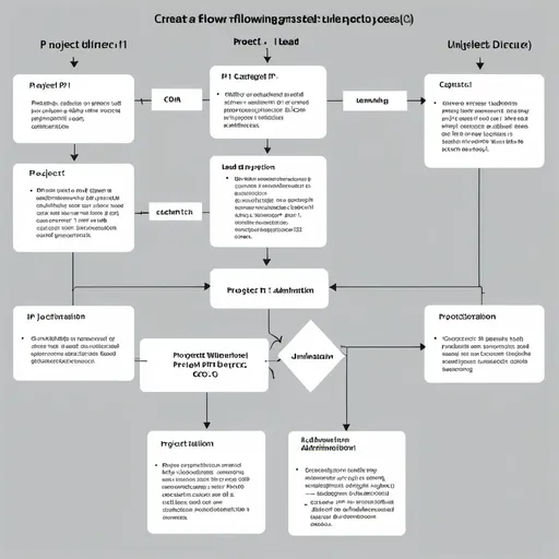 Prompt: Create a flowchart diagram that incorporates the following: At the top is the "Project Director". 
Under this person are 3 categories: "Project 1", "Project 2" and "Administration ". 
Under Project 1, there is only 1 categories: “Lead PI”
Under Project 2, there are 2 categories: “Lead PI” and “Co-investigator”
These categories are common to Project 1 and 2: NK, MO, AR
Under the “Administration Category”, the sub-categories are: “Program Manager”, “Financial Analyst”, “Financial Supervisor” and “Science Manager”
“Administration” led by “Project Director” oversees and works with “Project 1” and “Project 2”