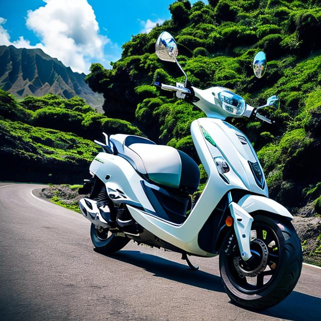 Prompt: kymco 50 hawaii
