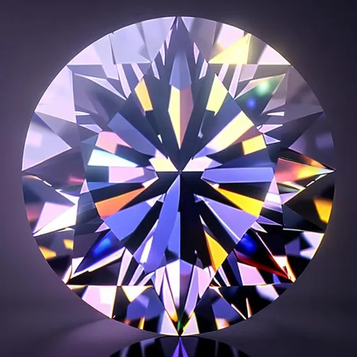 Prompt: Most expensive diamond in the future, multi-colored spectrum, ultra-realistic 3D rendering, vibrant and dazzling hues, futuristic setting, high-end jewelry, luxurious reflections, flawless facets, futuristic technology, advanced lighting effects, hi-res, ultra-detailed, futuristic, vibrant colors, 3D rendering, luxury jewelry, high-quality lighting